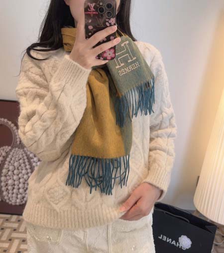 2025年12月10日入荷新品HERMESマフラーギフト/誕...