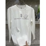 2025年12月12日入荷新作Brunello Cucinelli長袖tシャツ/長袖tシャツ秋冬高品質/人気/限定版/Knt工場