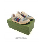 2025年12月25日入荷新品（GUCCI） Screener人気 スニーカー男女兼用/誕生日プレゼント/XH工場