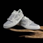 2025年12月25日入荷新品Travis Scott x Fragment Design x Air Jordan 1 Low OG SP AJ1人気 スニーカー男女兼用/誕生日プレゼント/XH工場