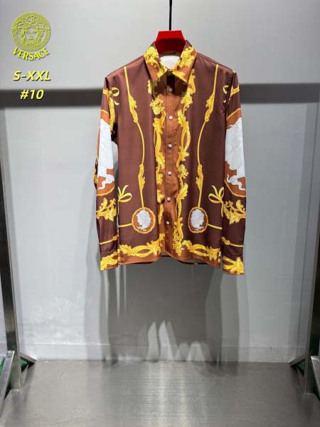 2026年1月1日新作Versace 長袖シャツ安い人気/T...