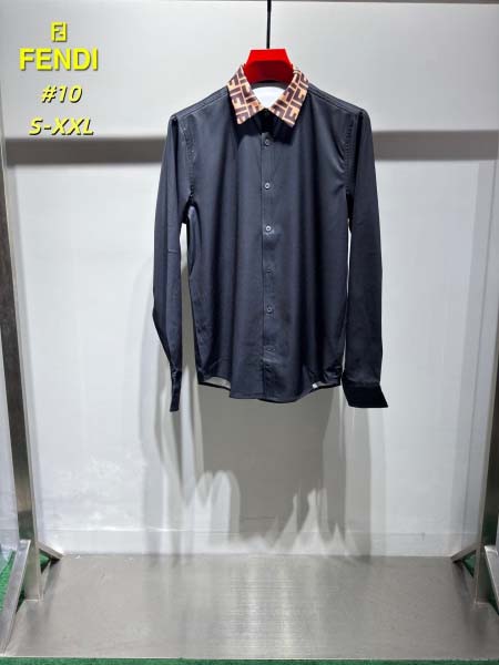 2026年1月1日新作Fendi長袖シャツ安い人気/TY工場