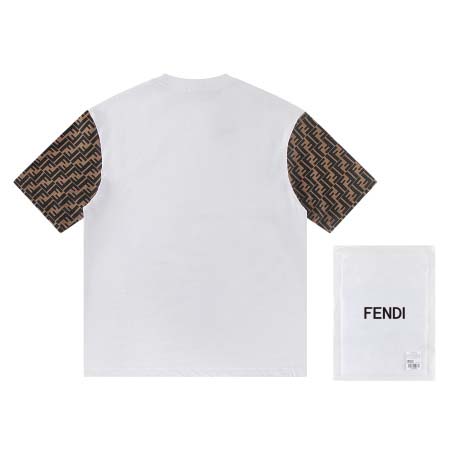2026年1月19日新作FENDI半袖 tシャツ高品質人気商品/誕生日プレゼント/FF工場