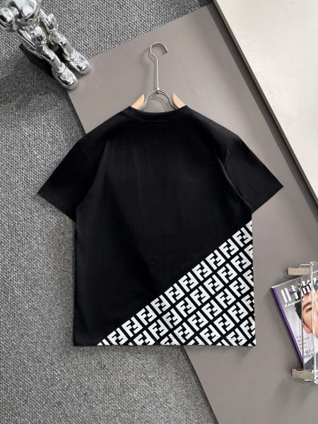 2026年1月20日新作FENDI半袖 tシャツ高品質人気商品/誕生日プレゼント/FF工場