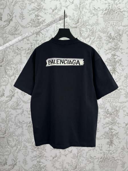 2026年1月23日新作Balenciaga 半袖 tシャツ高品質人気商品/誕生日プレゼント/FF工場