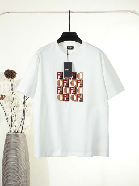 2026年1月14日新作Fendi半袖 tシャツ高品質人気商...