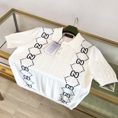2026年1月15日新作Gucciニットの半袖高品質人気商品/誕生日プレゼント/FF工場