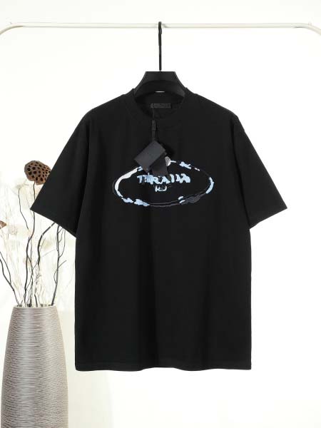 2026年1月16日新作PRADA半袖 tシャツ高品質人気商...