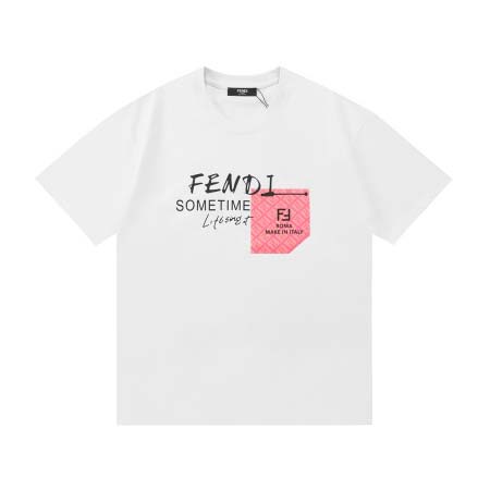 2026年1月20日新作FENDI半袖 tシャツ高品質人気商...