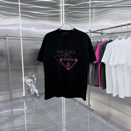 2026年1月20日新作PRADA半袖 tシャツ高品質人気商...