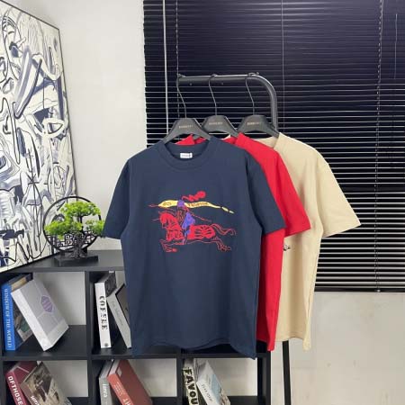 2026年1月20日新作Burberry半袖 tシャツ高品質...