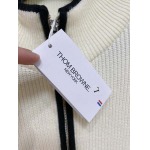 2026年1月20日新作THOM BROWNE   ニットカーディガン  高品質人気商品/誕生日プレゼント/FF工場