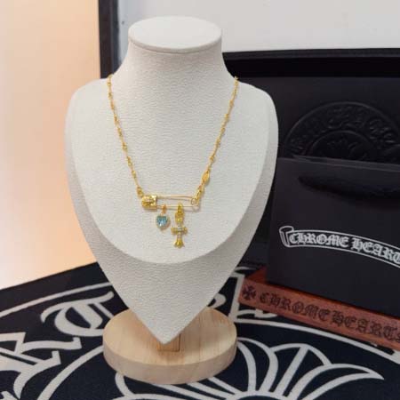 2026年1月31日入荷新品クロムハーツ十字架 ネックレスギ...