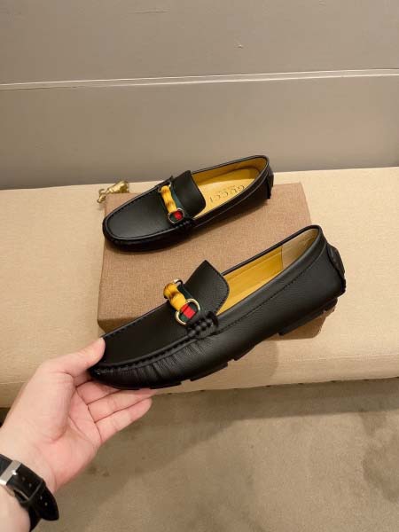 2026年2月25日入荷新作Gucci男性用靴人気商品★/誕生日プレゼント/流行/高品質/JY工場Size:37-45