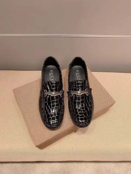 2026年2月25日入荷新作Gucci男性用靴人気商品★/誕生日プレゼント/流行/高品質/JY工場Size:37-45