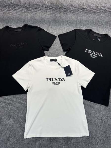 2026年2月26日入荷早春新作Prada半袖 tシャツファッション/誕生日プレゼント/贈り物 can工場