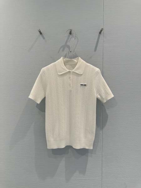 2026年2月26日入荷早春新作MiuMiu半袖 tシャツフ...