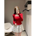 2026年2月26日入荷早春新作MIUMIUハーフスカートファッション/誕生日プレゼント/贈り物 can工場