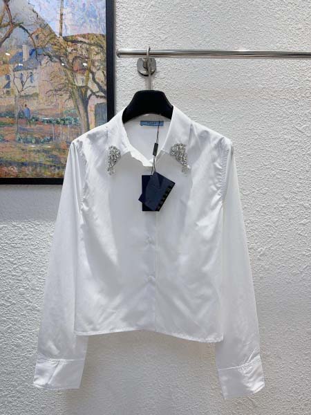 2026年2月26日入荷早春新作pradaシャツファッション...