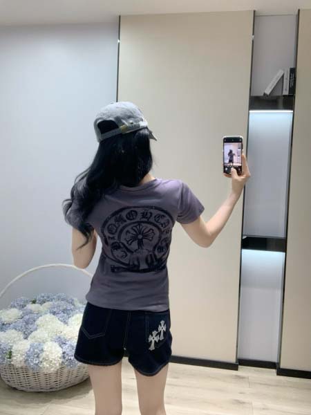 2026年3月6日入荷早春新作Chrome hearts半袖女性用ファッション/誕生日プレゼント/贈り物 can工場