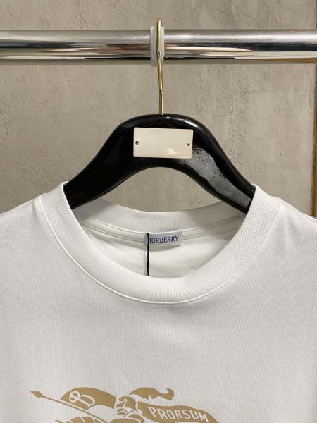 2026年3月19日春夏新作Burberry半袖 tシャツ原版復刻高級素材/A5工場