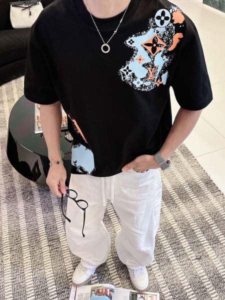 2026年3月28日入荷新作Louis Vuitton半袖Tシャツ春夏高品質超厳選★入手困難/LD工場