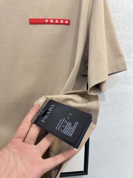 2026年3月28日入荷新作Prada半袖Tシャツ春夏高品質超厳選★入手困難/LD工場