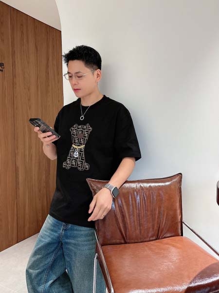 2026年3月29日入荷新作Fendi半袖Tシャツ春夏高品質超厳選★入手困難/LD工場