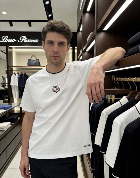 2026年3月30日入荷新作Loro piana半袖Tシャツ春夏高品質超厳選★入手困難/LD工場