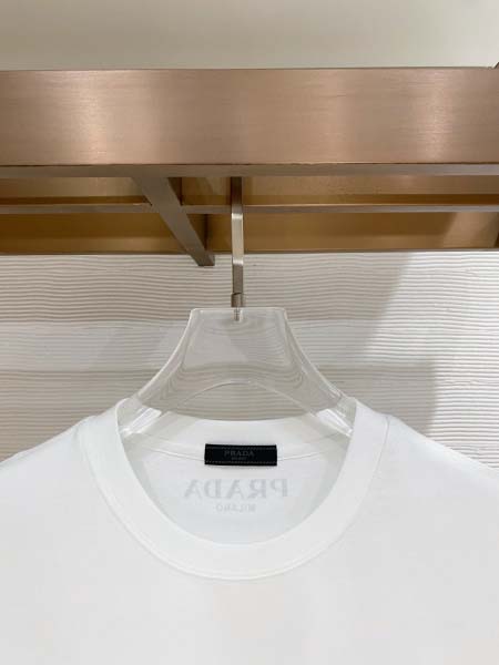 2026年3月31日入荷新作Prada半袖Tシャツ春夏高品質超厳選★入手困難/LD工場