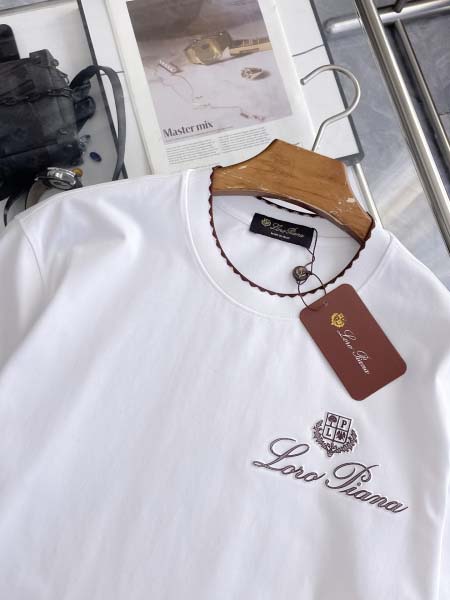 2026年3月31日入荷新作Loro piana半袖Tシャツ春夏高品質超厳選★入手困難/LD工場