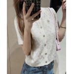 2026年3月6日入荷早春新作Chanelニット半袖女性用ファッション/誕生日プレゼント/贈り物 can工場