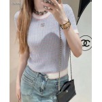 2026年3月6日入荷早春新作Chanelニット半袖女性用ファッション/誕生日プレゼント/贈り物 can工場