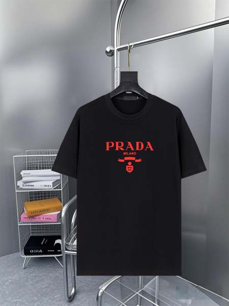 2026年3月17日新作Prada半袖 tシャツ人気商品/誕...