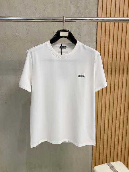 2026年3月19日春夏新作Zegna半袖 tシャツ原版復刻...