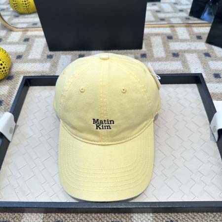2026年3月23日入荷早春新作Matin Kim帽子／野球...