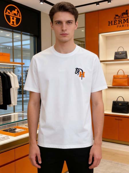 2026年3月28日入荷新作Hermes半袖Tシャツ春夏高品...