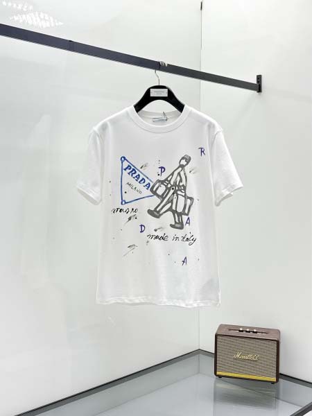 2026年3月28日入荷新作Prada半袖Tシャツ春夏高品質...