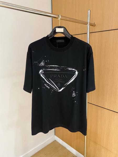 2026年3月28日入荷新作Prada半袖Tシャツ春夏高品質...