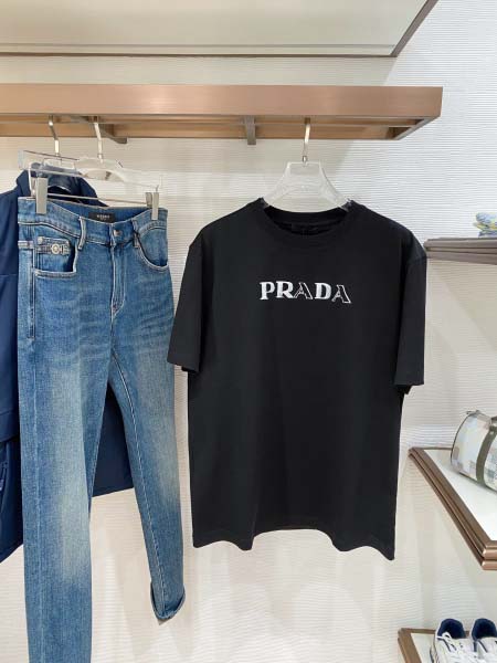 2026年3月28日入荷新作Prada半袖Tシャツ春夏高品質...