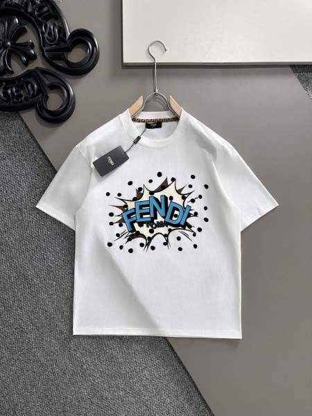 2026年3月29日入荷新作Fendi半袖Tシャツ春夏高品質...