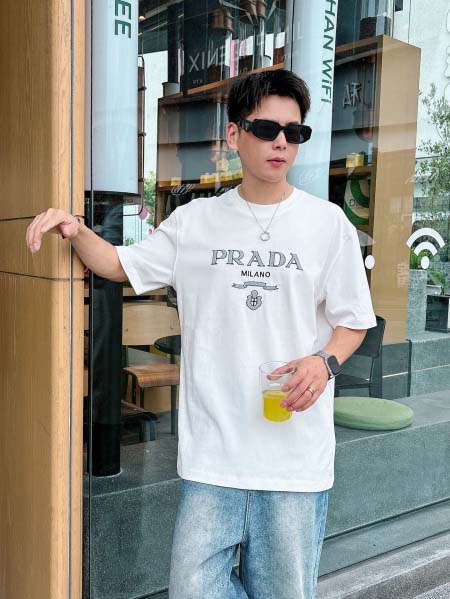 2026年3月31日入荷新作Prada半袖Tシャツ春夏高品質...
