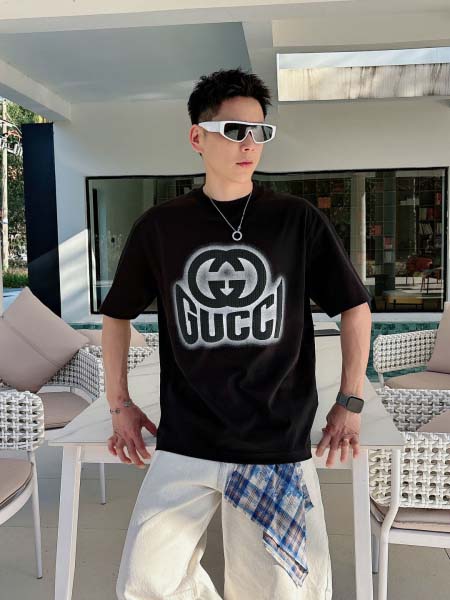 2026年3月31日入荷新作GUCCI半袖Tシャツ春夏高品質...