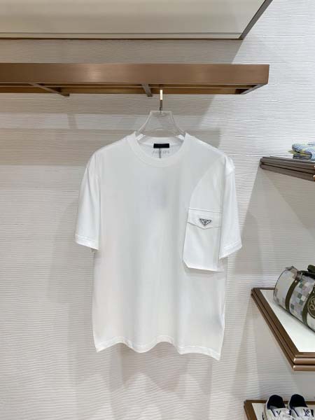 2026年3月31日入荷新作Prada半袖Tシャツ春夏高品質...