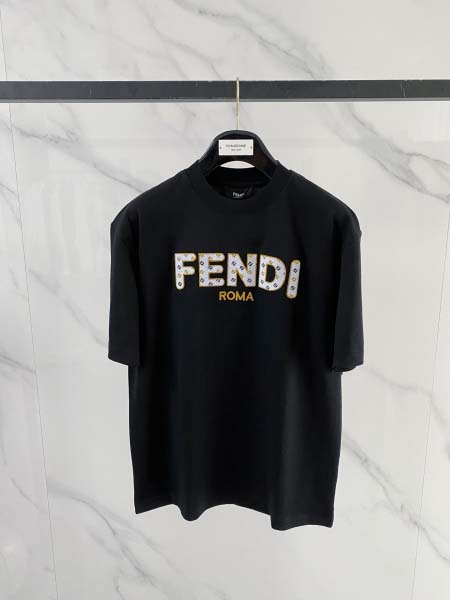 2026年3月31日入荷新作Fendi半袖Tシャツ春夏高品質...
