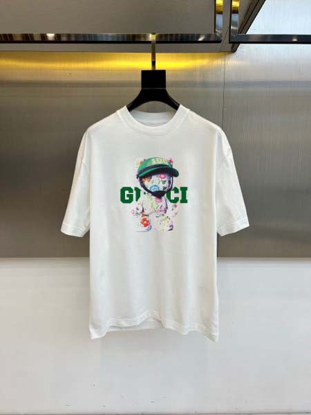 2026年4月16日新作Gucci半袖 tシャツ高品質/誕生日プレゼント/FF工場M-3XL