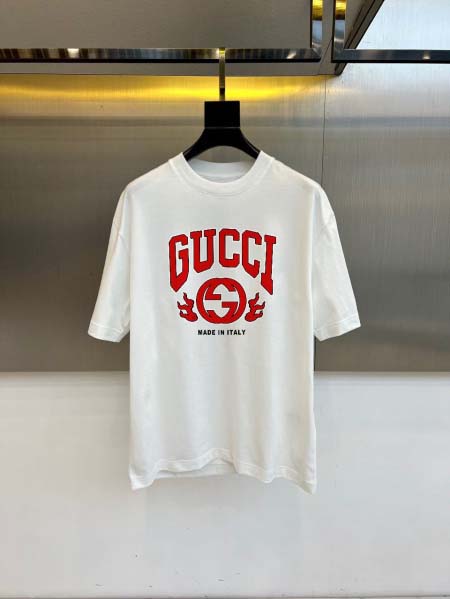2026年4月16日新作Gucci半袖 tシャツ高品質/誕生日プレゼント/FF工場M-3XL