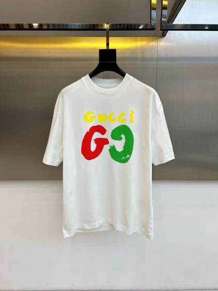 2026年4月16日新作Gucci半袖 tシャツ高品質/誕生日プレゼント/FF工場M-3XL