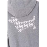 2026年4月2日入荷新作Thom Browneニットフード付きジッパー付きコート高級品/SP工場0 1 2 3 4 5