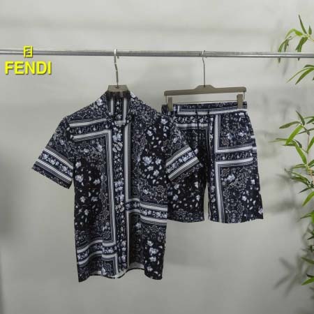 2026年4月3日入荷Fendi春夏新作短袖上下新作商品S-...